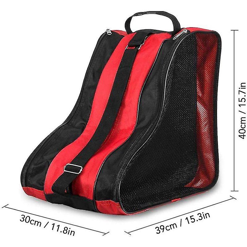 Roller Skate Bag - Ice Skate Bag With Adjustable Shoulder Strap