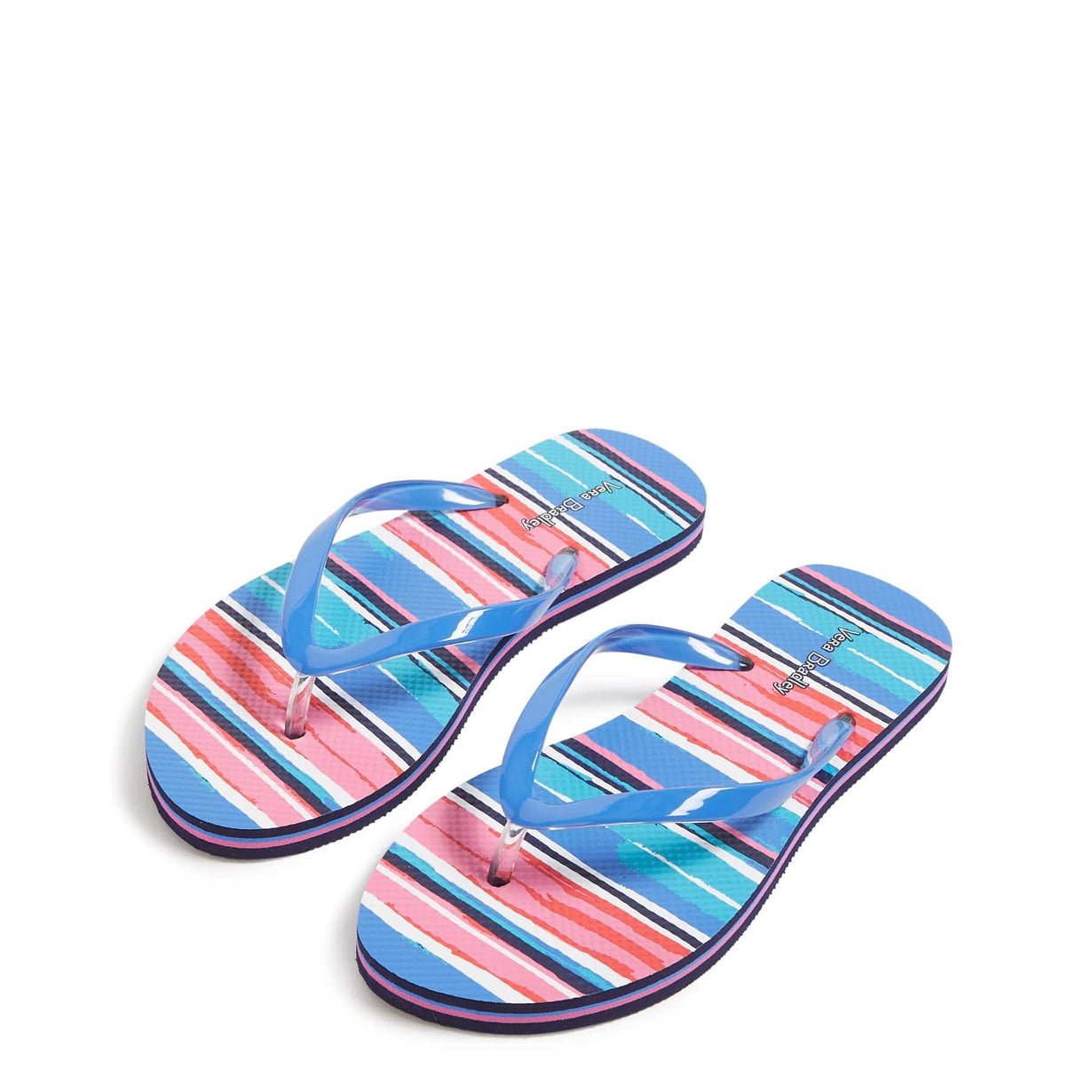 Vera Bradley  Flip Flops in Paradise Stripe