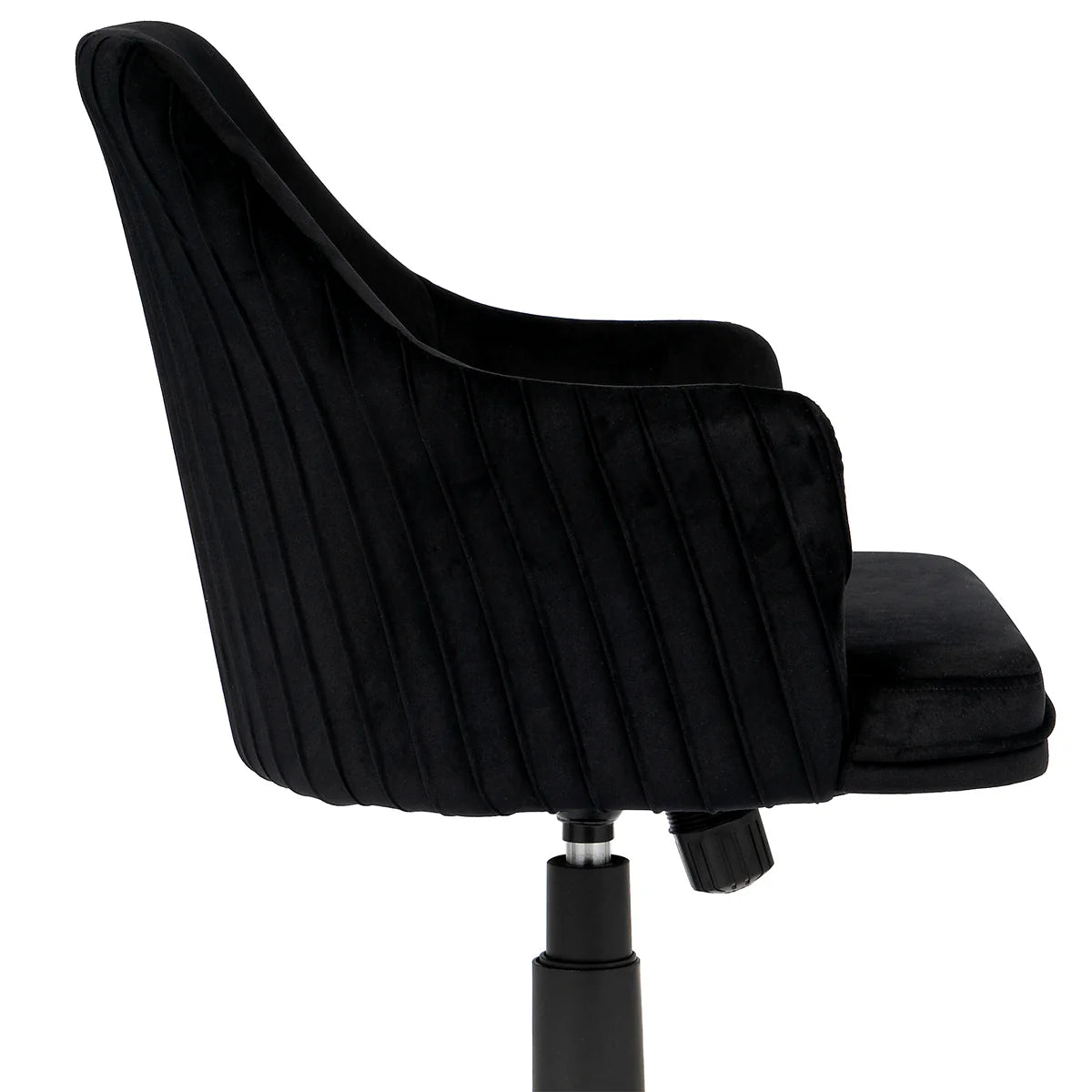 IVFS-IPS201-VBLK | Adelyn Swivel Vanity Chair