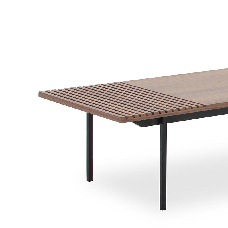 TOZZI Nest of Tables - Walnut & Black