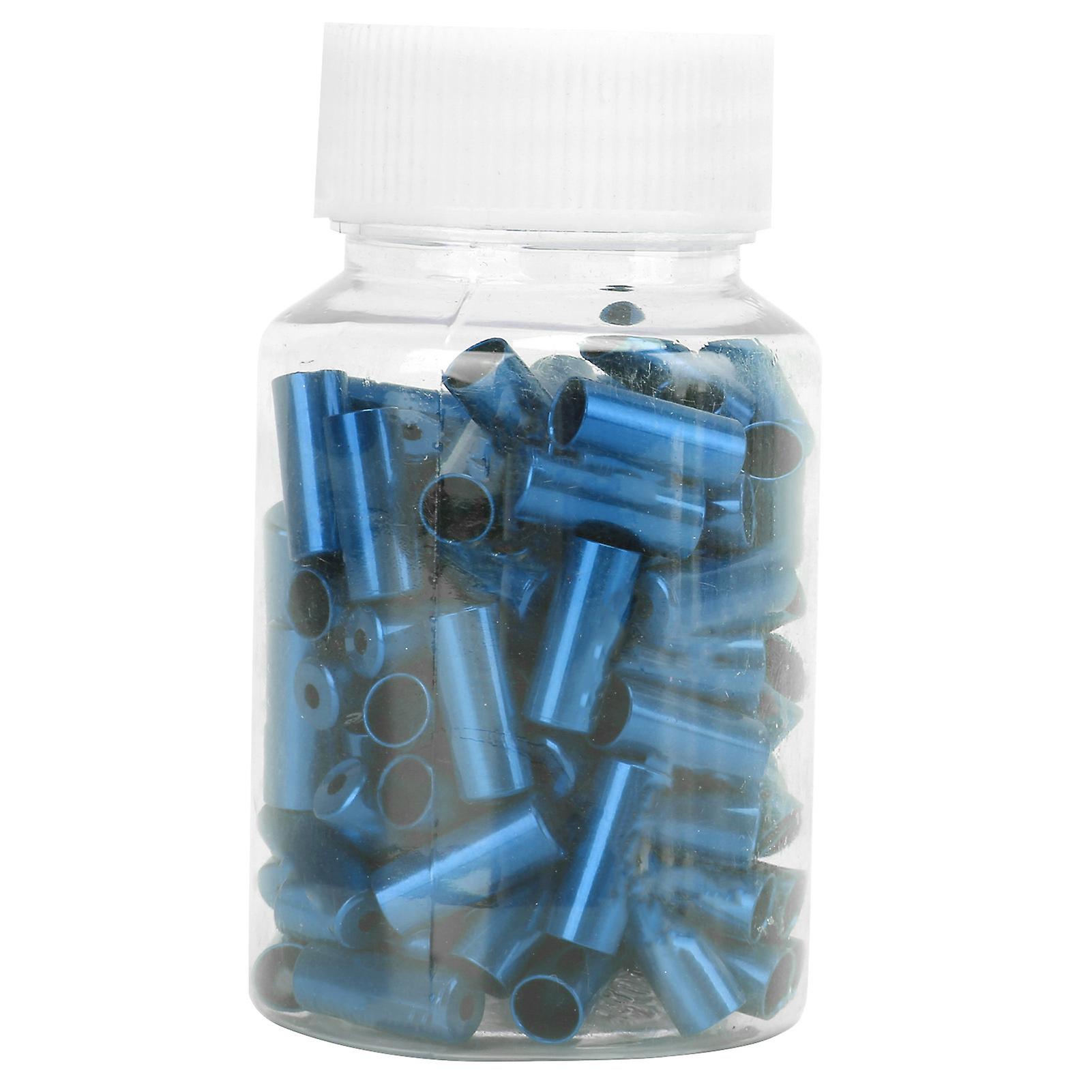 Brake Cable Caps Good Corrosion Resistance High Toughness Aluminum Alloy More Flexible Bicycle Accessoriesblue