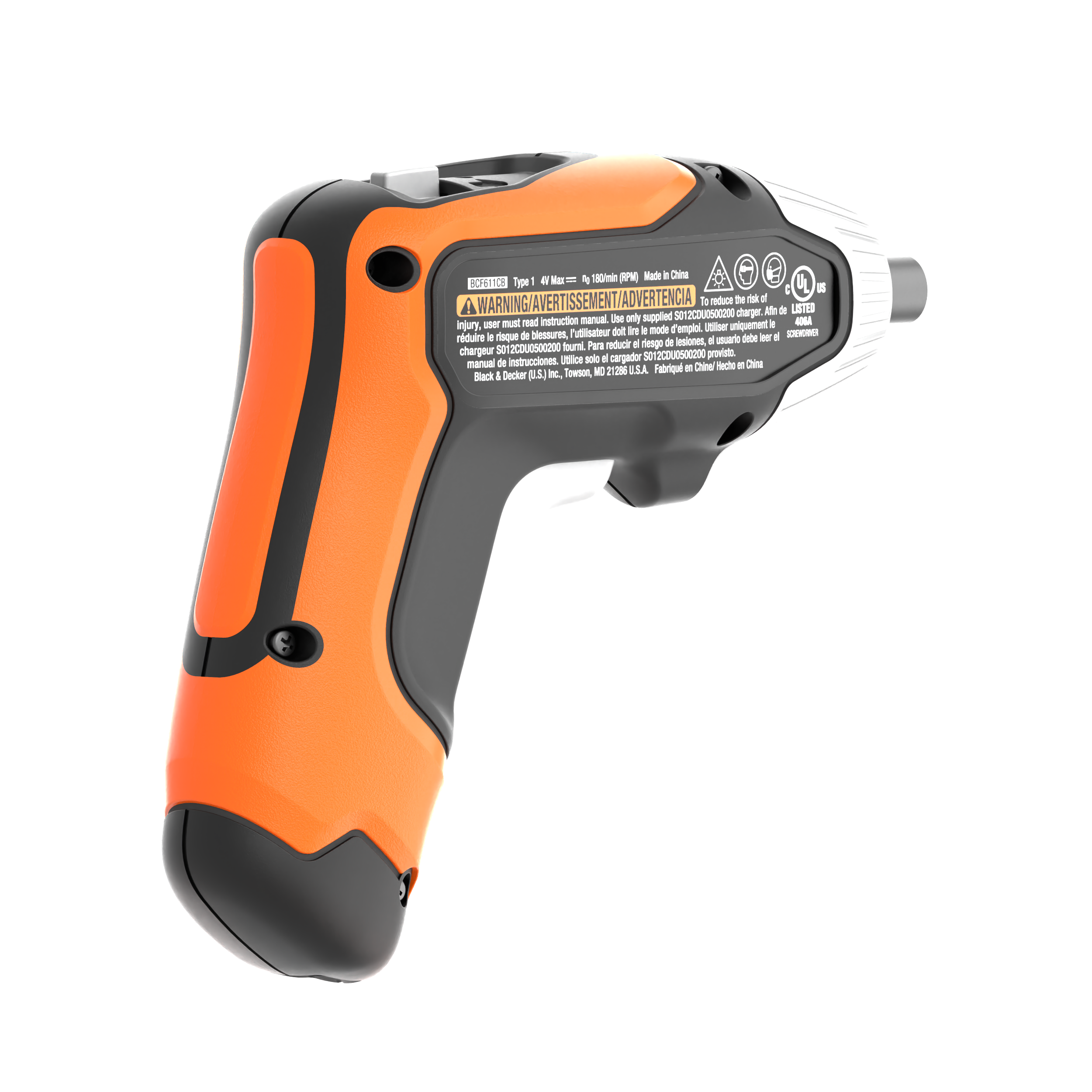 4V MAX* Cordless Screwdriver with 1-inch Screwdriver Bits