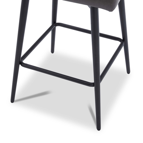 Charlotte Counter Height Swivel Barstool Set of 2