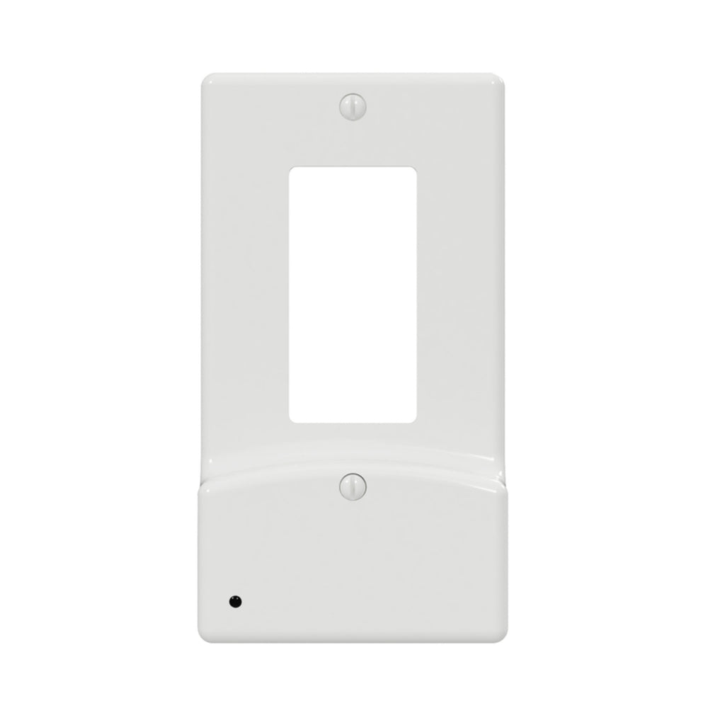 WALLPLATE USB NL WHT 1R