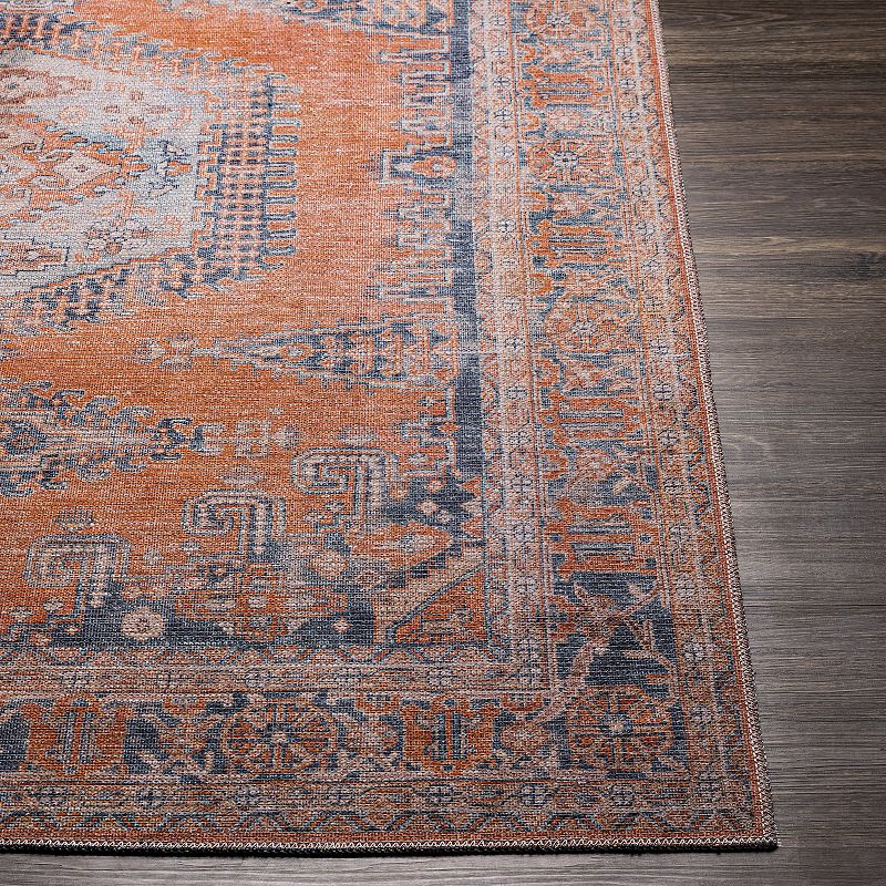 Decor 140 Aileen Traditional Washable Area Rug