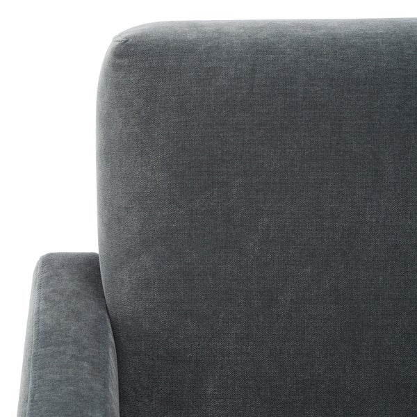 SAFAVIEH Couture Taylor Modern Velvet Accent Chair - 27 in. W x 35 in. D x 30 in. H