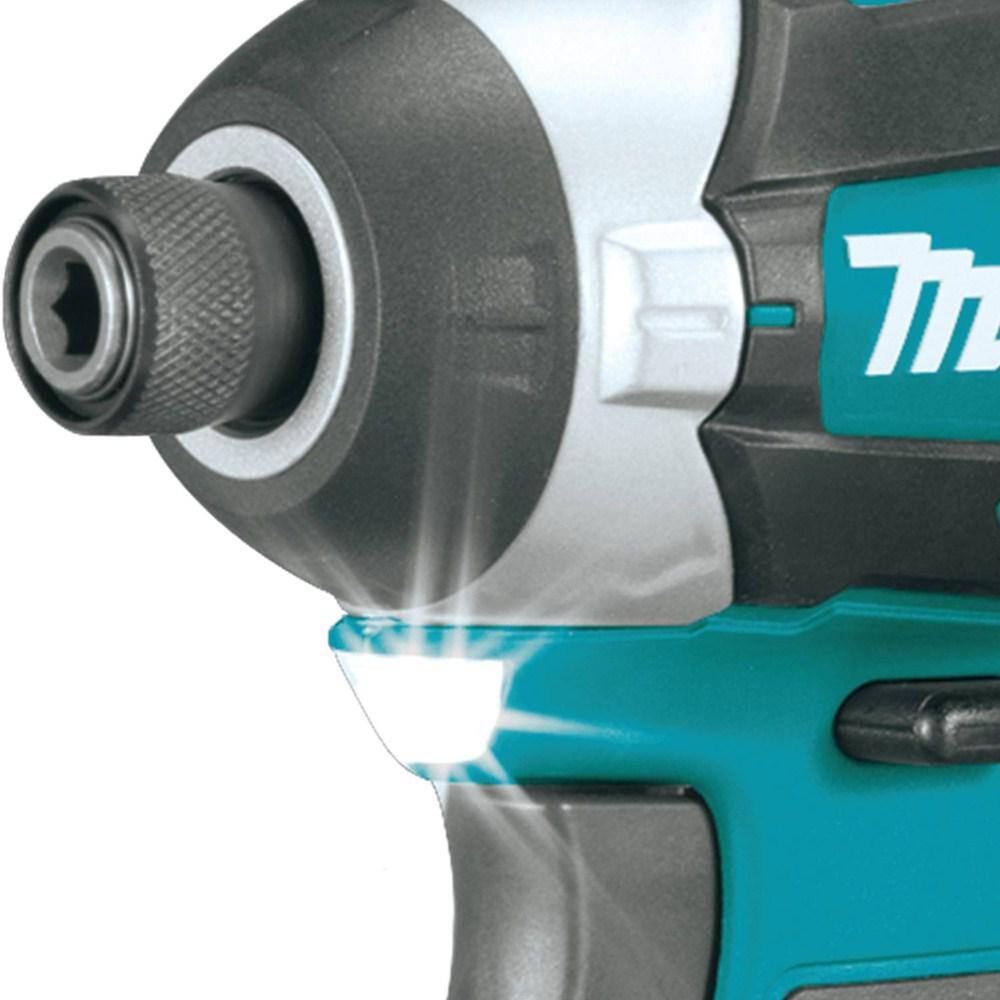 Makita 18V LXT Lithium-Ion Brushless 14 in. Cordless Quick-Shift Mode 3-Speed Impact Driver (Tool Only) XDT14Z