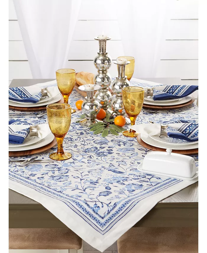 Design Imports Madeira Print Tablecloth 60 x 84