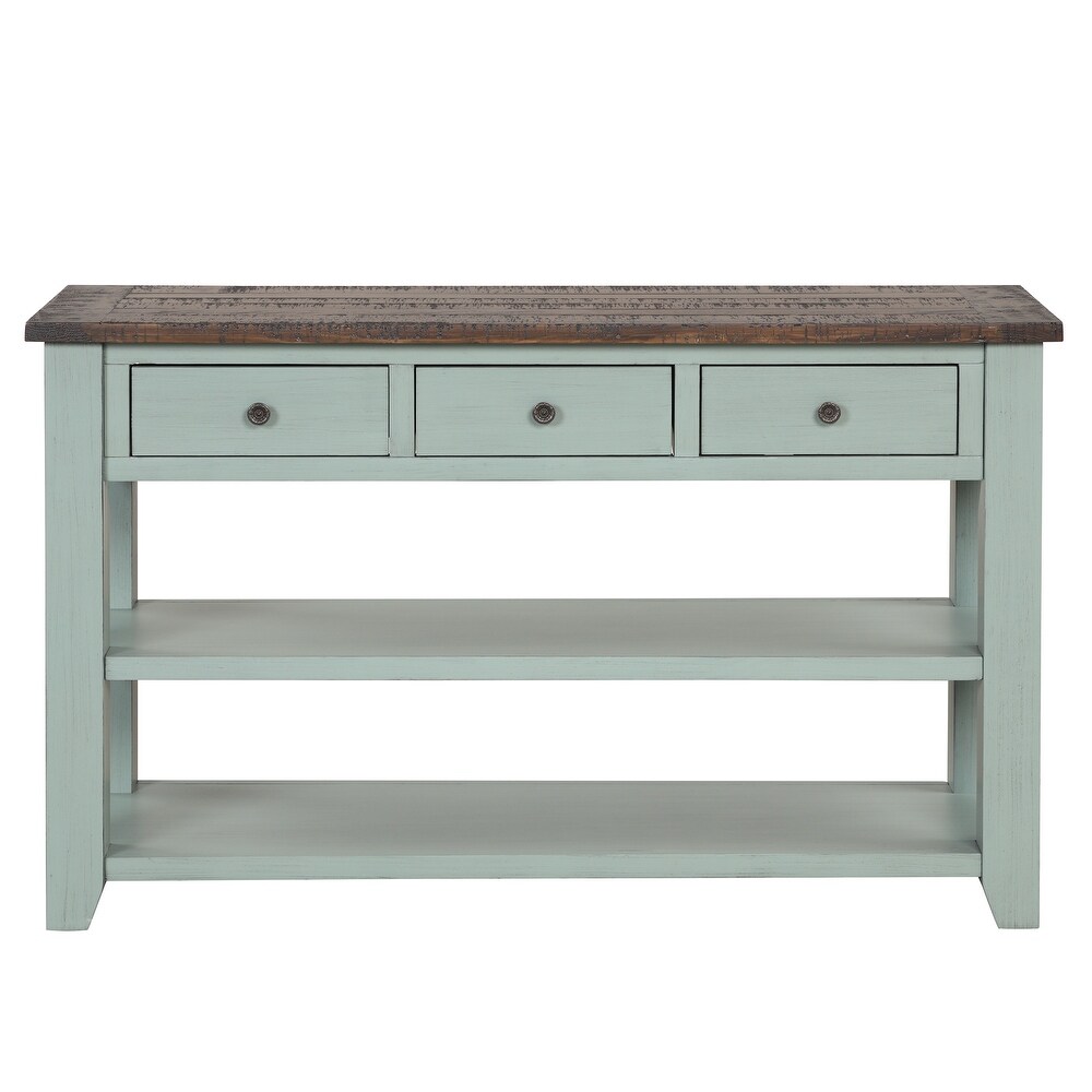 Console Table with 3 Drawers