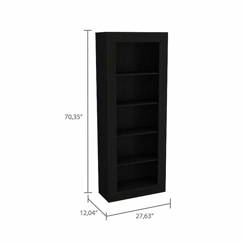 Melbourne Bookcase with 5 Storage Shelves