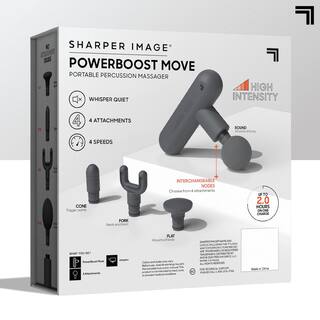 Sharper Image Powerboost Move Portable Percussion Massager 1014502