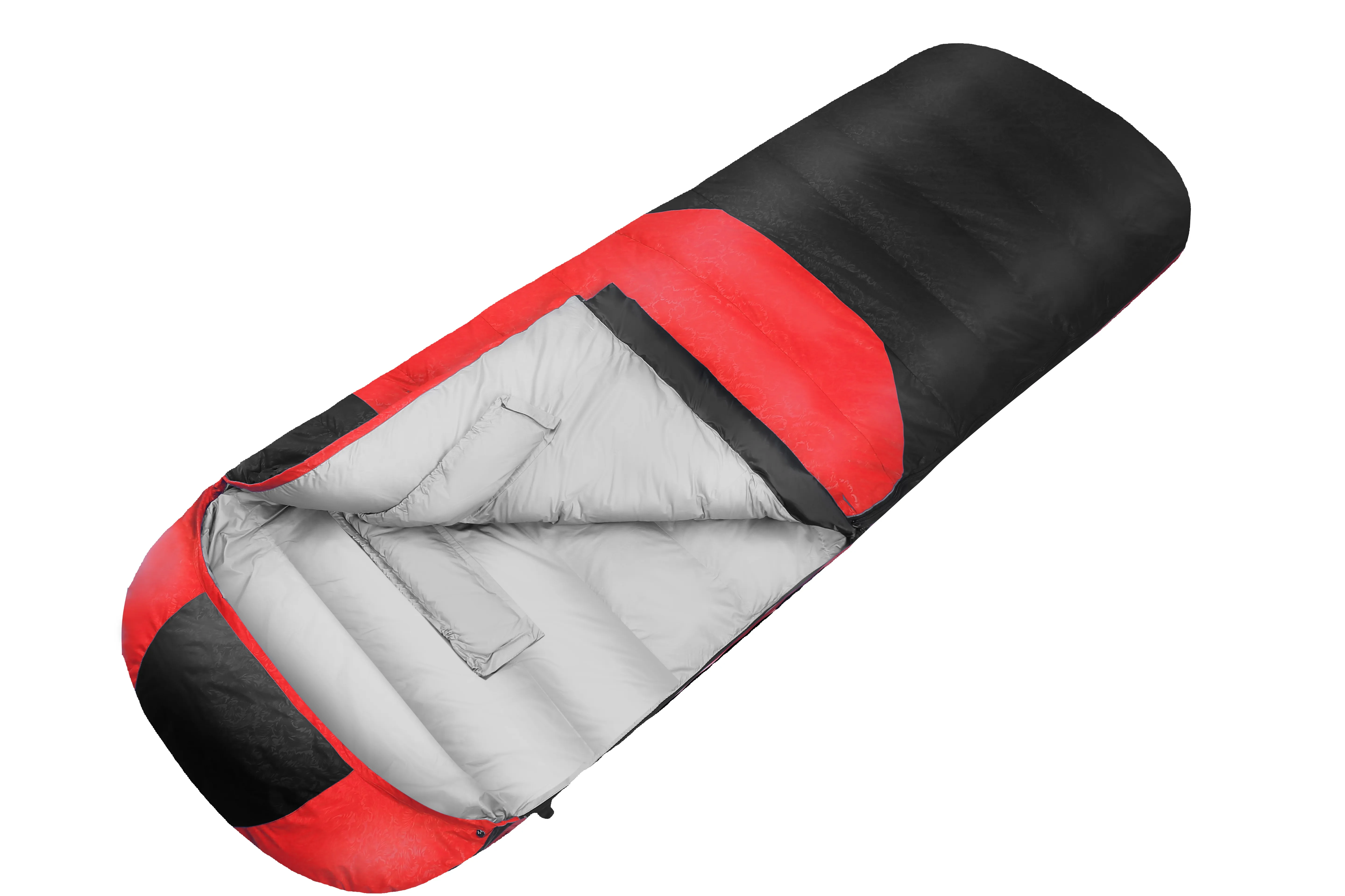 Camping Sleeping Bag Warm Portable Outdoor Spring 0 Degree Winter Cotton Polyester for Adults Camping 3 Season Sleeping Bag