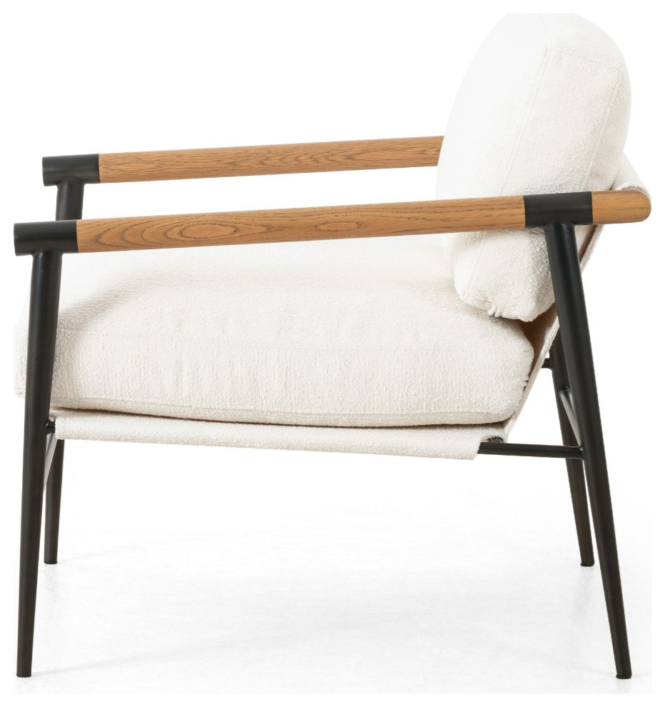 Rowen Fayette Cloud Chair   Midcentury   Armchairs And Accent Chairs   by Four Hands  Houzz