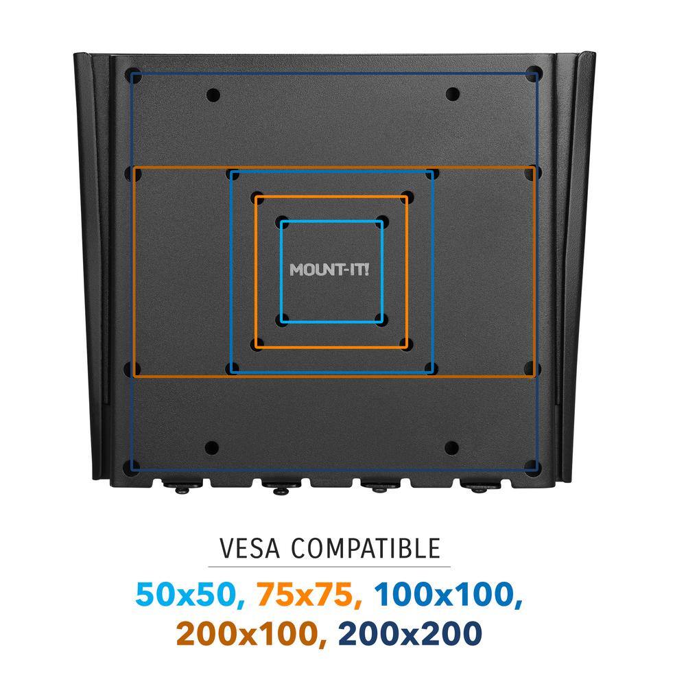 MOUNT-IT! Low Profile Fixed TV Wall Mount for 23 in. and to 42 in. and Screens MI-306