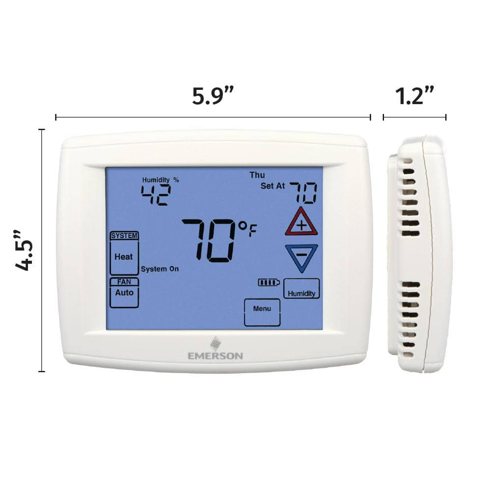 Emerson 90 Series Blue 7 Day Programmable Heat Pump