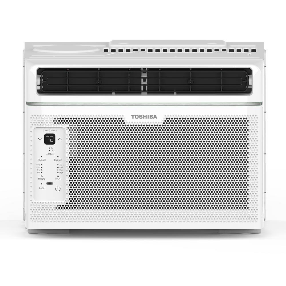 Toshiba 6000 BTU 115-Volt Window Air Conditioner with Remote in White RAC-WK0612CRRU