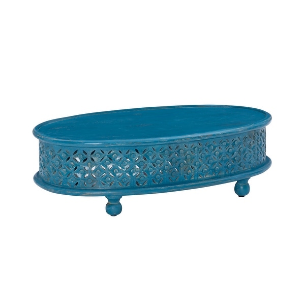 Jennifer Boho Oval Coffee Table