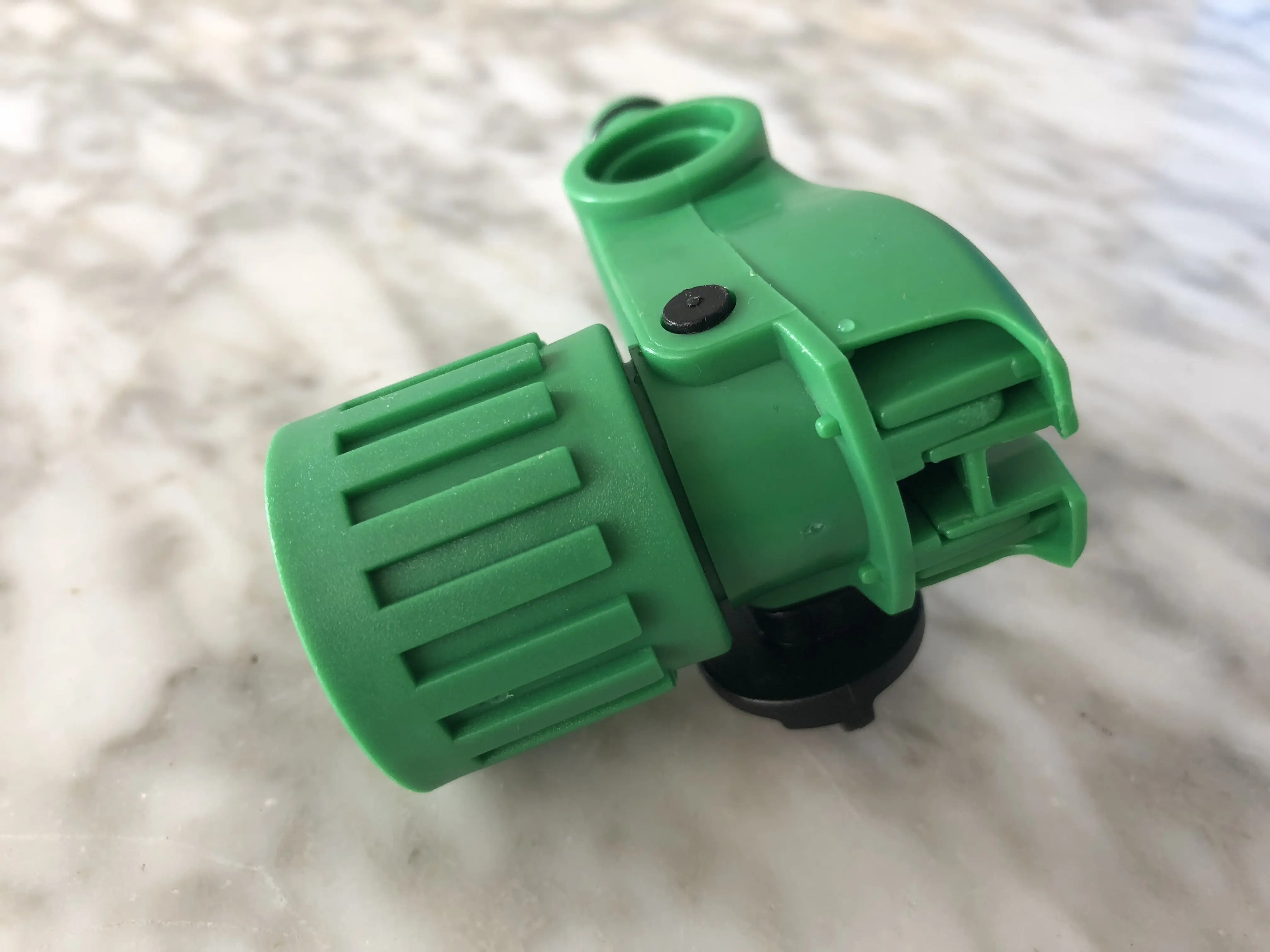 Insecticide garden hose end sprayer attachment