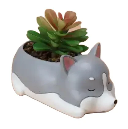 Factory custom flowerpot  succulent potted plants  Animal shaped tabletop ceramic pots for plants