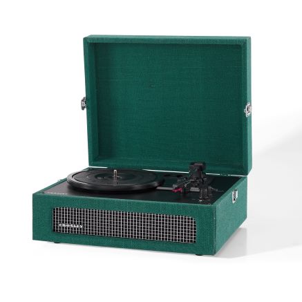 Voyager Portable Turntable with Bluetooth In/Out - Dark Aegean