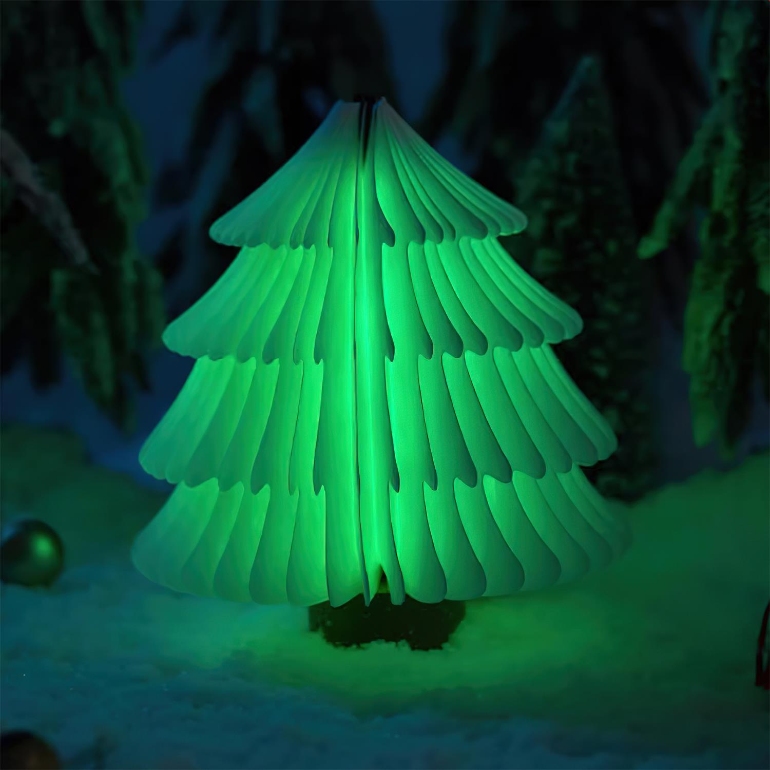 Xmas Tree Fold Table Lamp