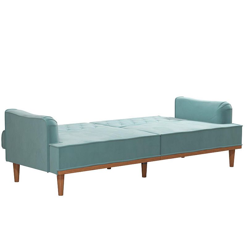 Mr. Kate Stella Vintage Inspired Tufted Futon