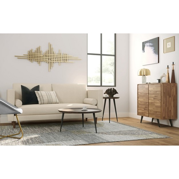 Simplihome Side Table Clairmont Cognac