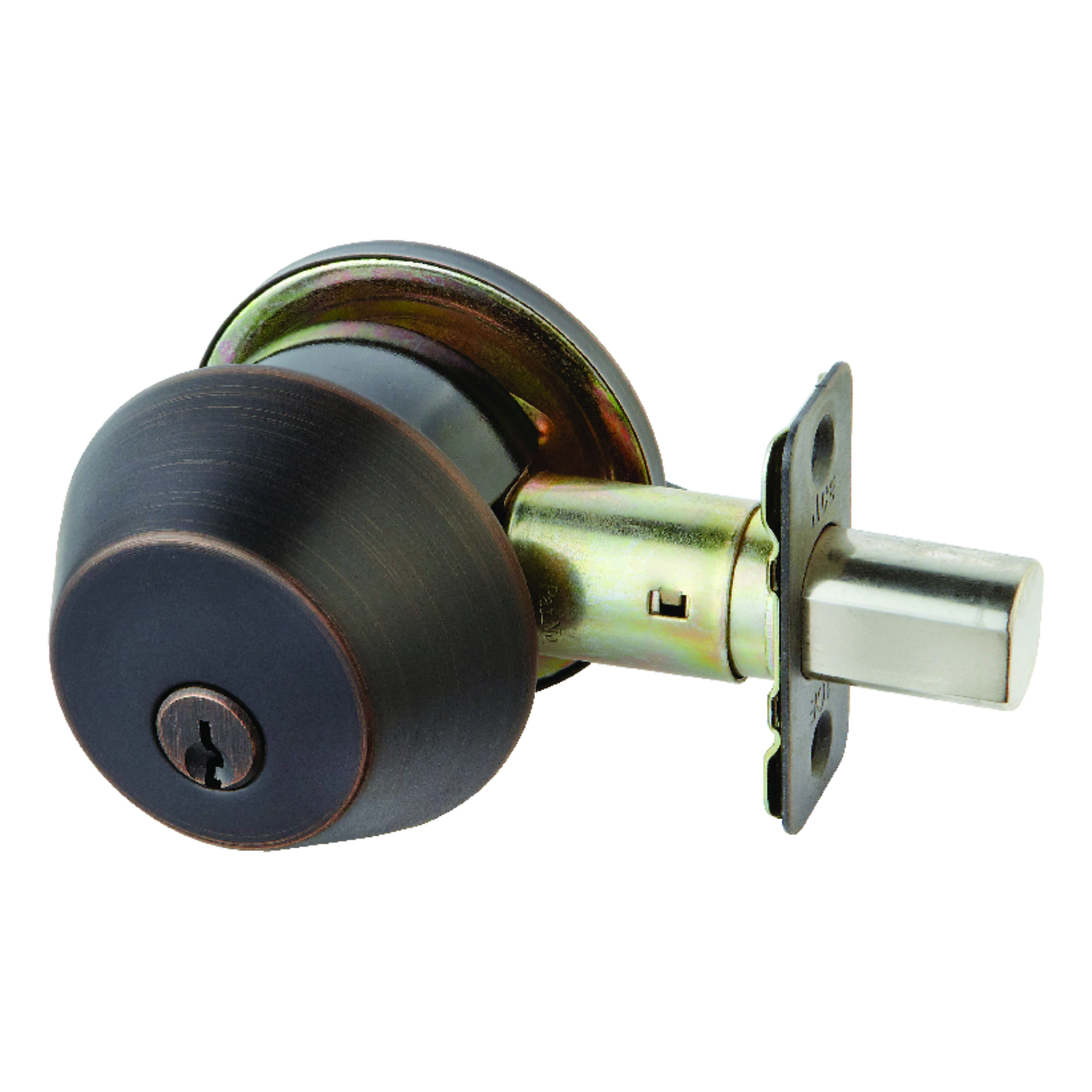 Ace Oil Rubbed Bronze Solid Bronze Alloy Single Cylinder Deadbolt