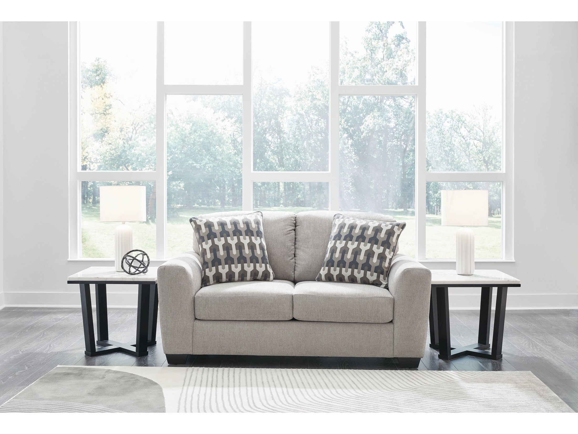 (Online Special Price) Avenal Park Gray Loveseat