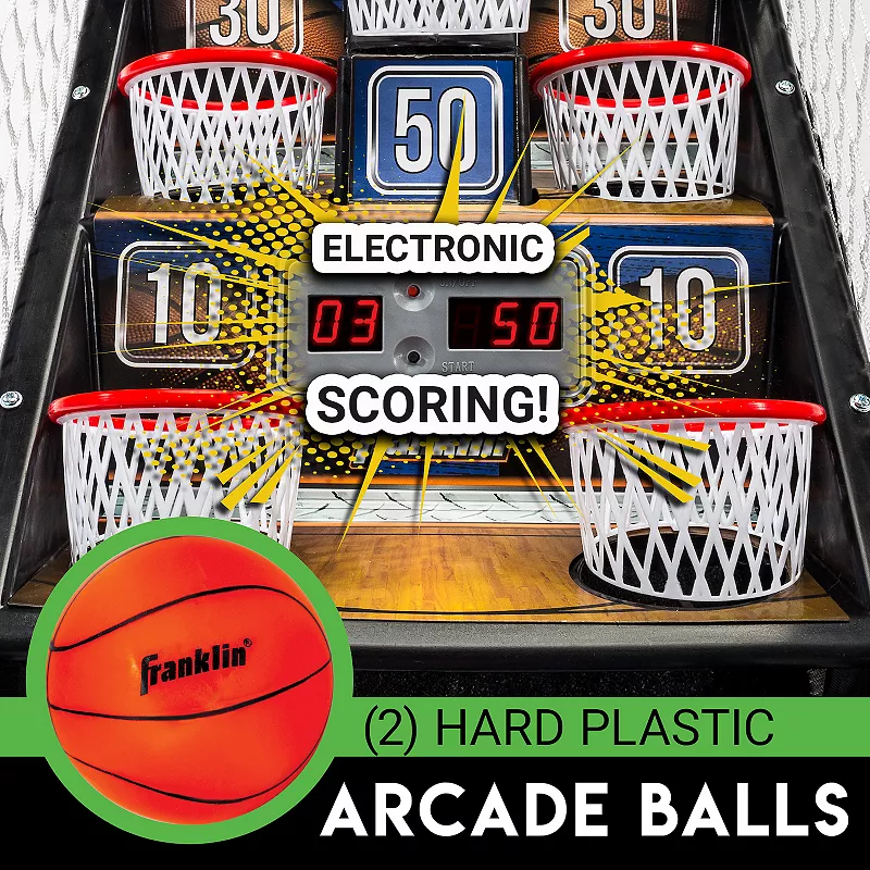 Franklin Sports Bounce A Bucket Arcade Basketball Game