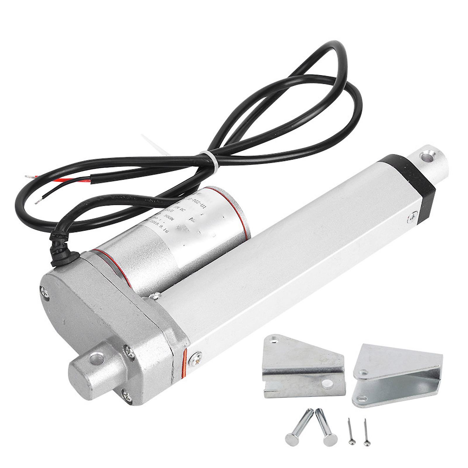 Js Tgz U1 Electric Linear Actuator Dc Motor Multi Function Actuator 30mm S 300n 12vdc Ip45(100mm )