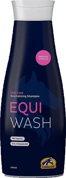 Cavalor Equi Wash Horse Shampoo， 500-mL bottle