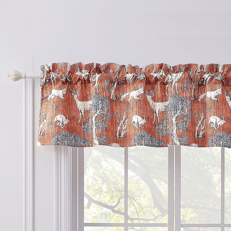 Barefoot Bungalow Menagerie Window Valance