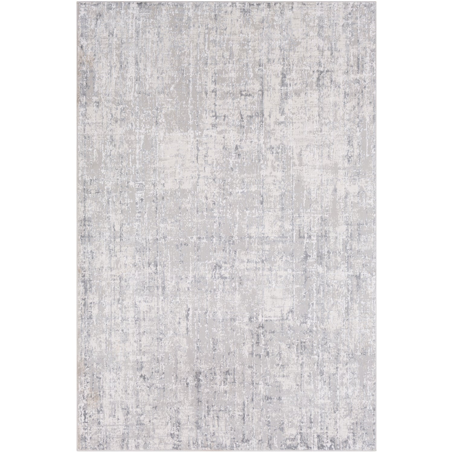 Aisha Rug in Light Gray & Medium Gray