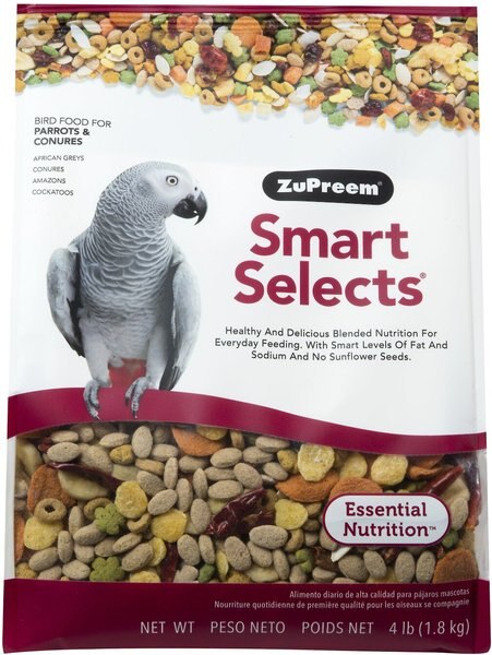 ZuPreem Smart Selects Parrot and Conure Food