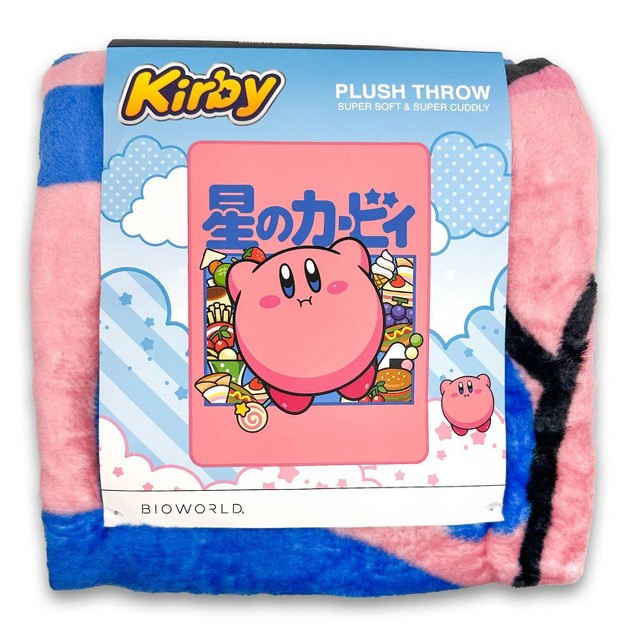 Kirby Fleece Throw Blanket