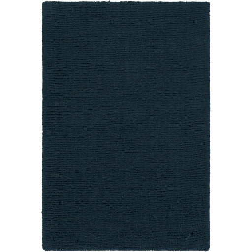 Mystique Wool Solid Navy Rug