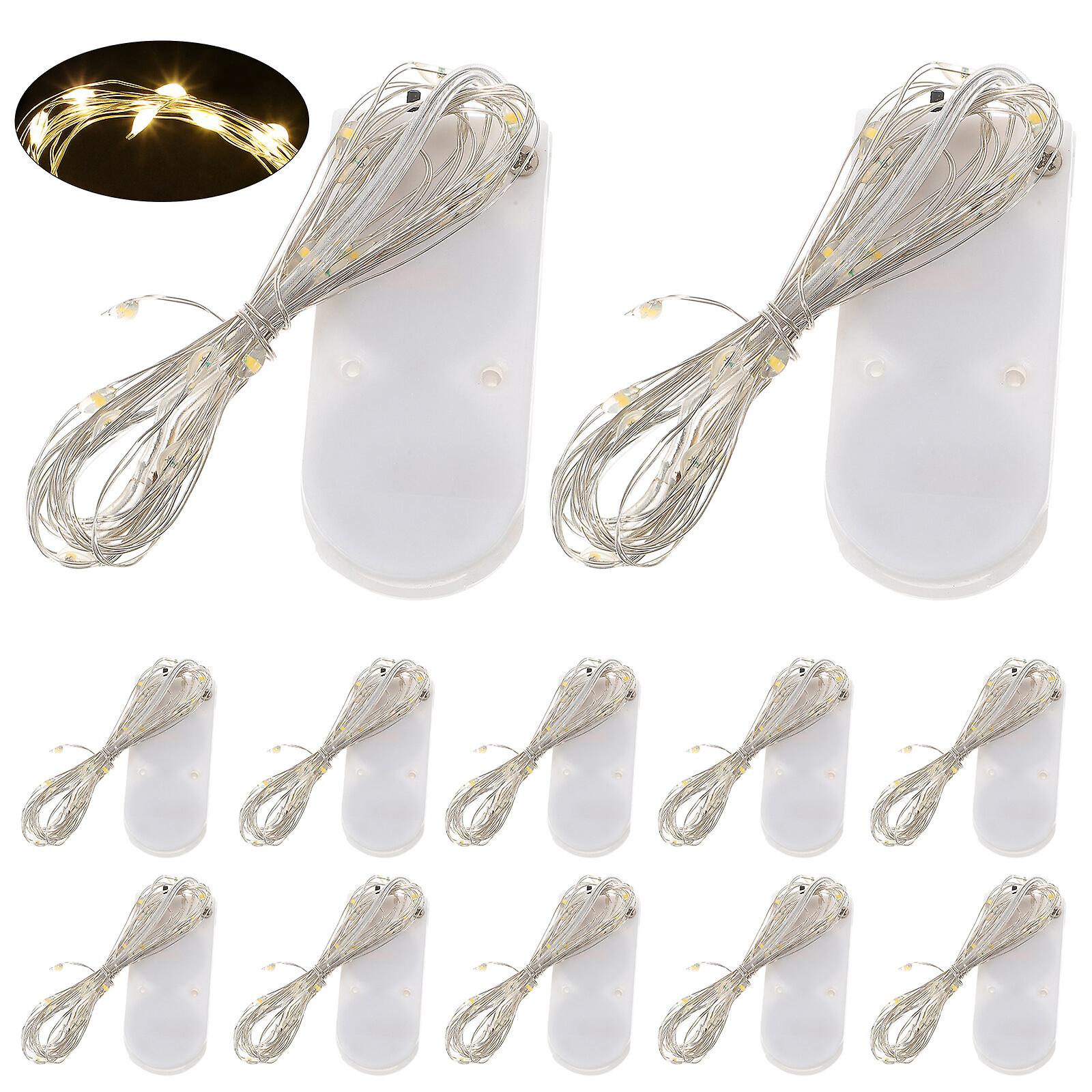 12 Pcs Led String Lights Battery Operated String Lights Decorative String Lights