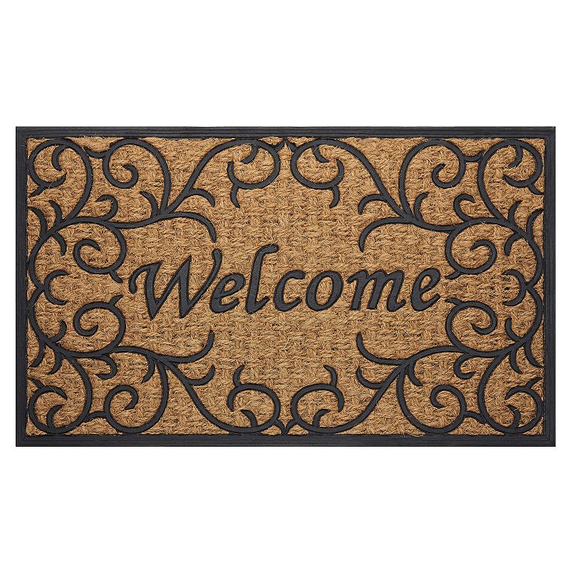 Achim Vines Printed Coir Doormat - 18'' x 30''