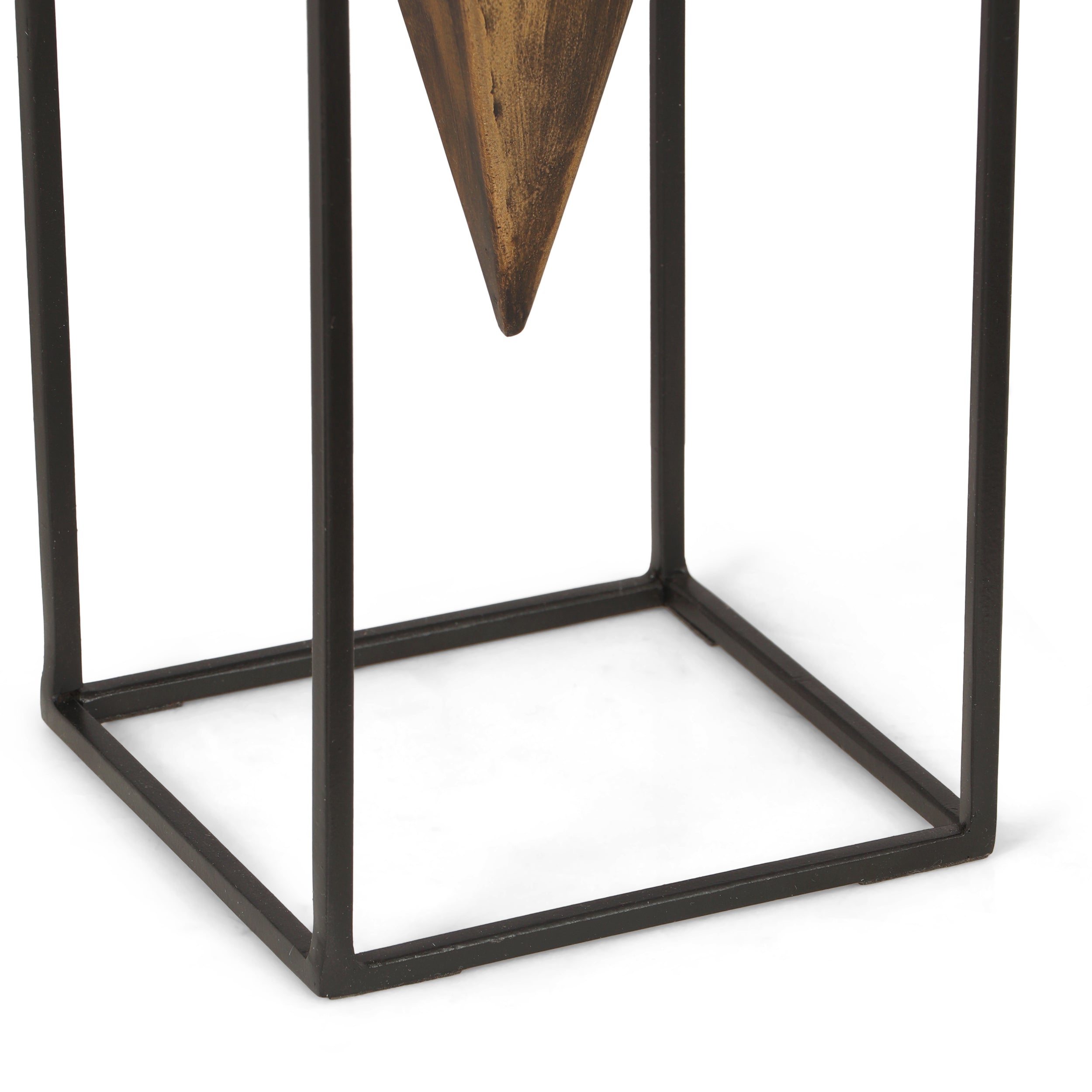 Keyser Handcrafted Iron Decorative Frame Vase