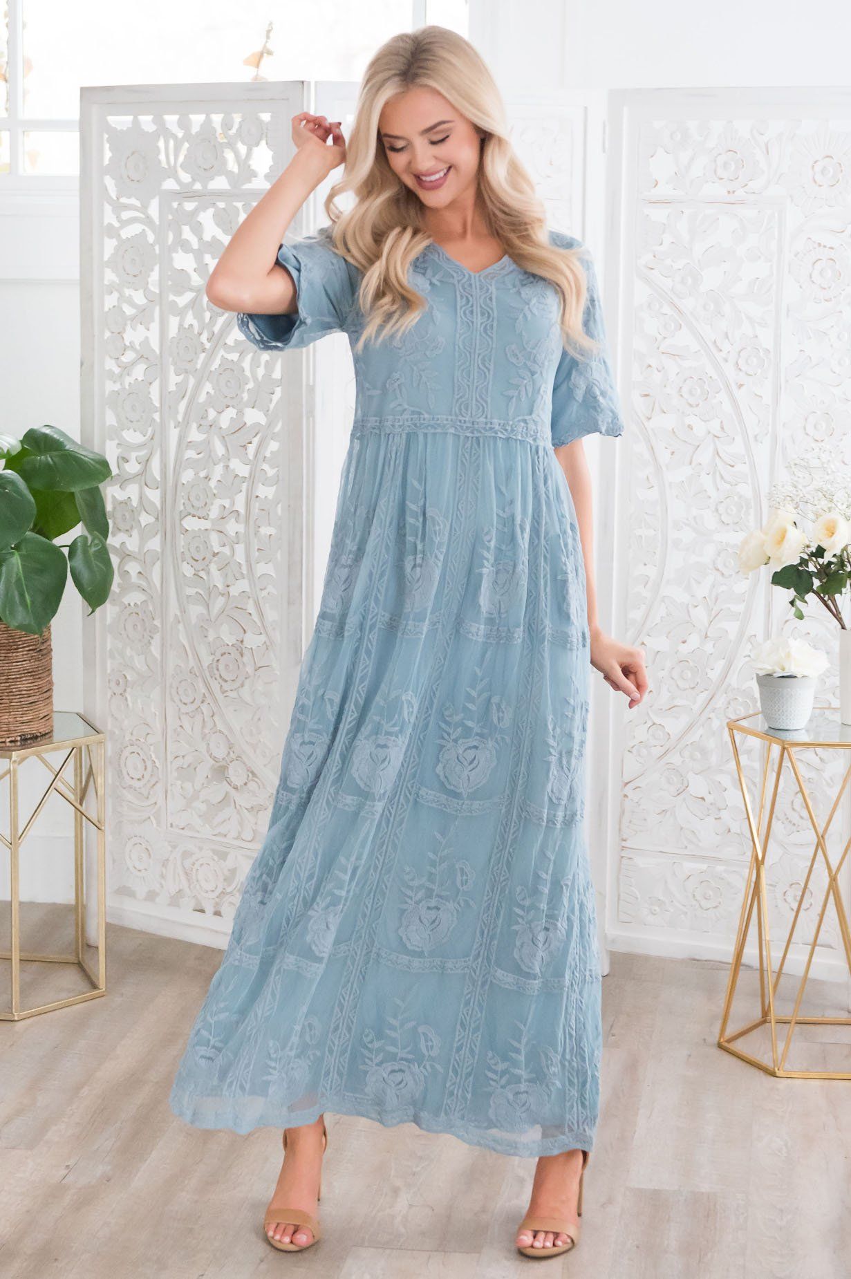 The Lexi Boho Maxi Dress