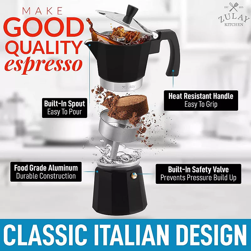 Classic Italian Style Moka Pot