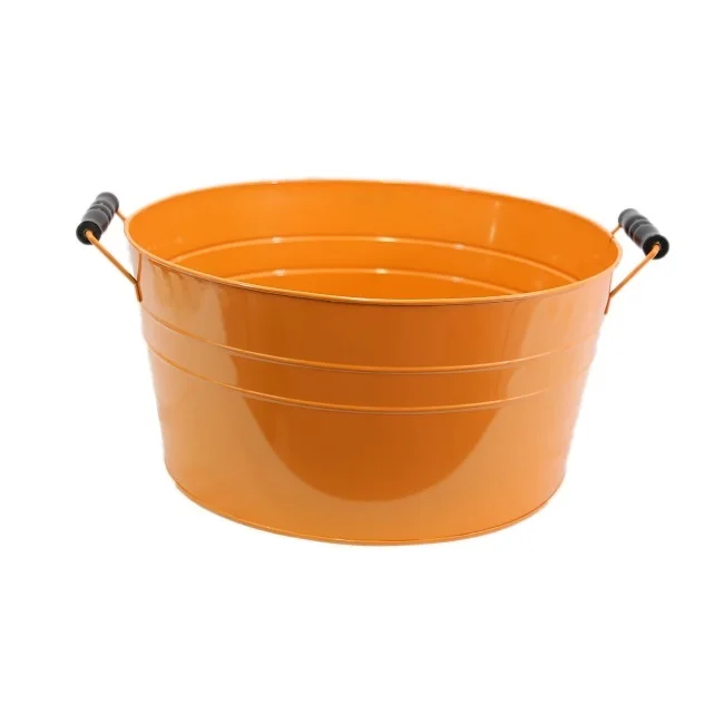 Hot Selling Garden planter indoor outdoor decorative large metal planters manufacturer of galvanized garden buckets and planters