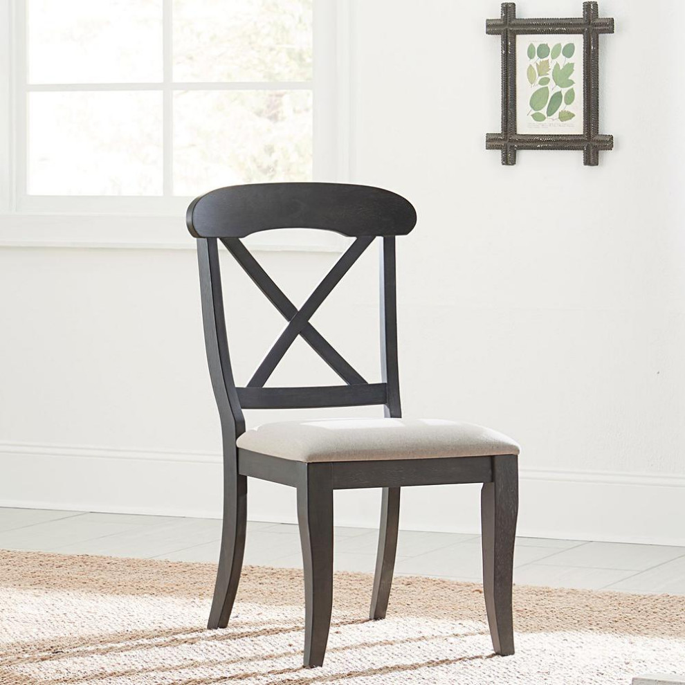 Uph X Back Side Chair (RTA) W22 x D23 x H38   Contemporary   Dining Chairs   by BisonOffice  Houzz