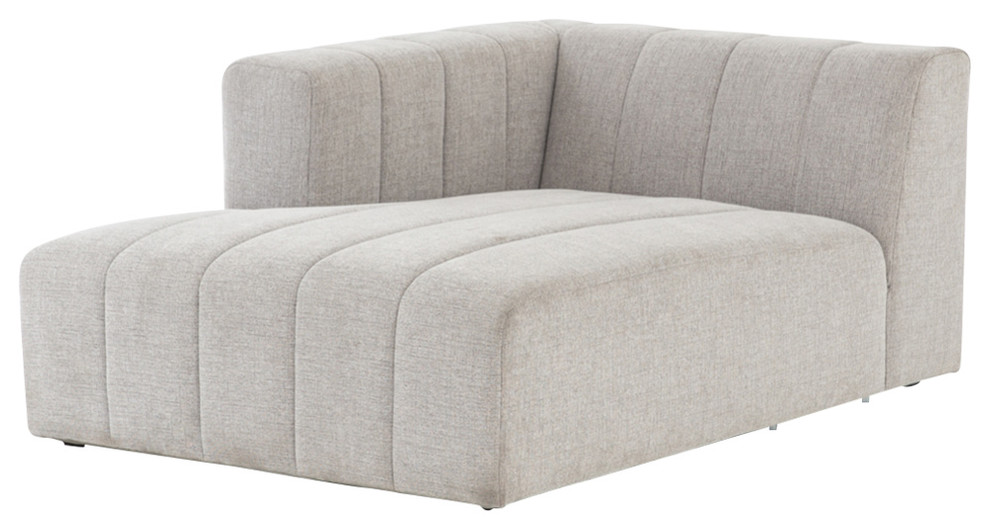 Launo Left Arm Chaise Sectional Piece   Transitional   Indoor Chaise Lounge Chairs   by Marco Polo Imports  Houzz