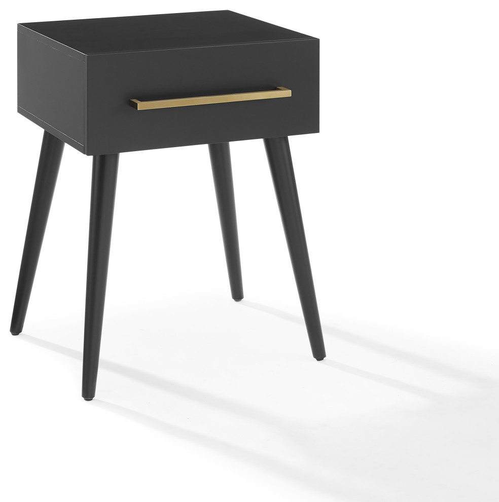 Everett End Table   Midcentury   Side Tables And End Tables   by Skyline Decor  Houzz