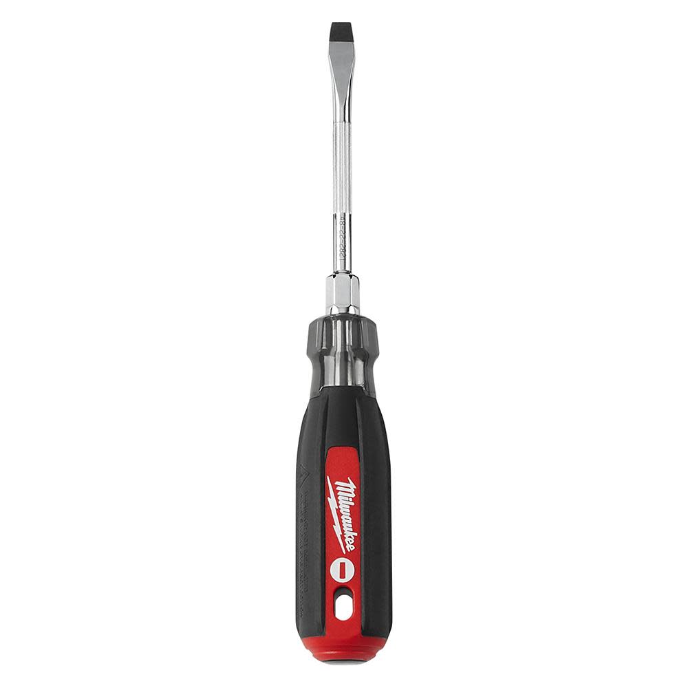 Milwaukee 1/4 in. Slotted - 4 in. Cushion Grip Screwdriver 48-22-2821 from Milwaukee