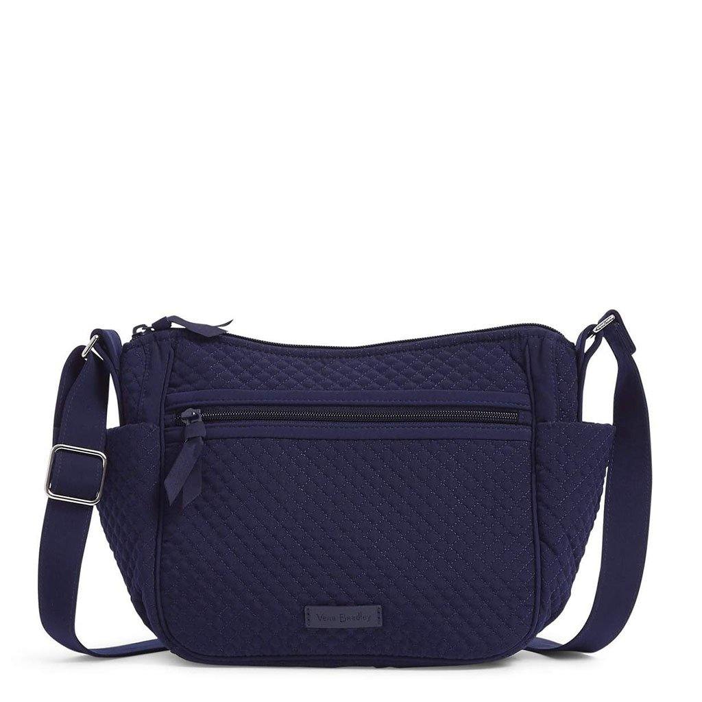 Vera Bradley  On the Go Crossbody Bag in Microfiber Classic Navy