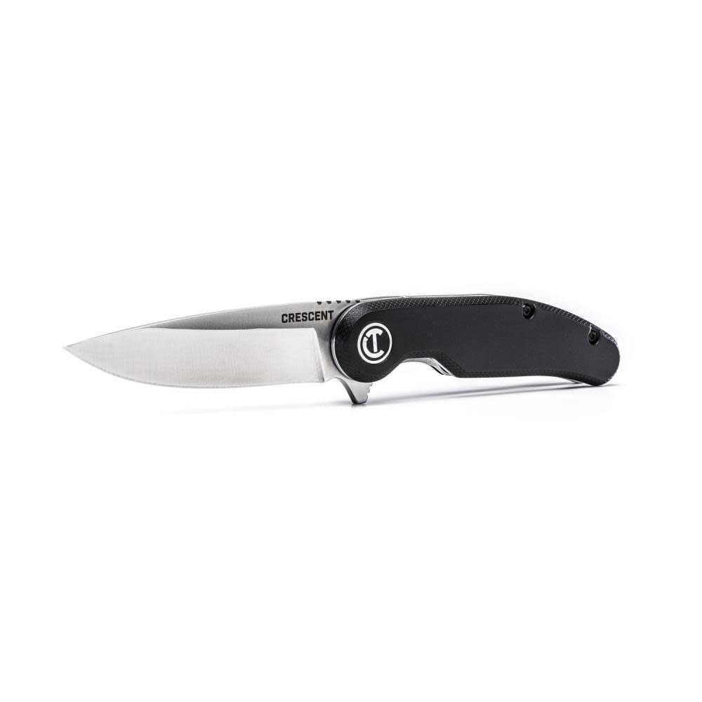 3-1/4 Drop Point Composite Handle Pocket Knife ;