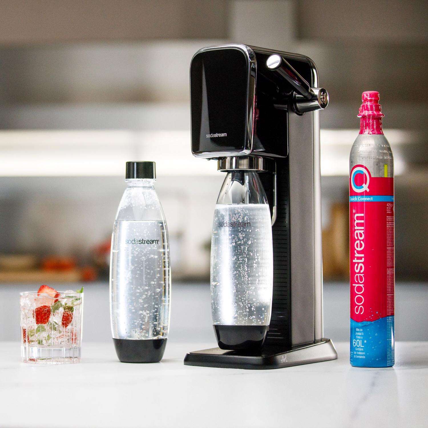 SodaStream ART Machine Black 1 L Soda Maker 1 pk